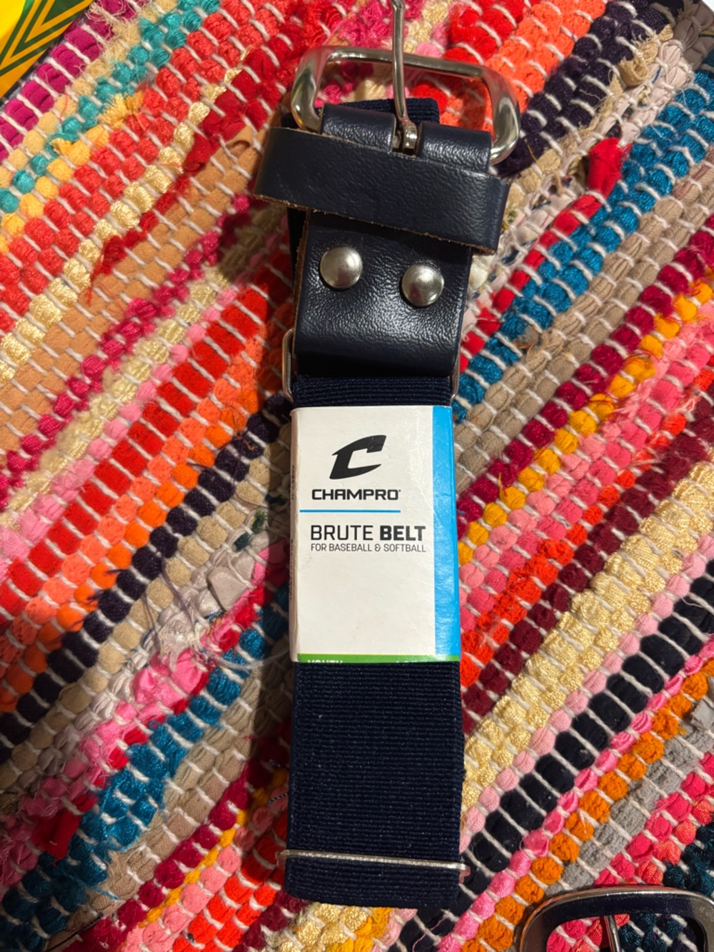 Champro Kids' Brute Belt in Navy Blue